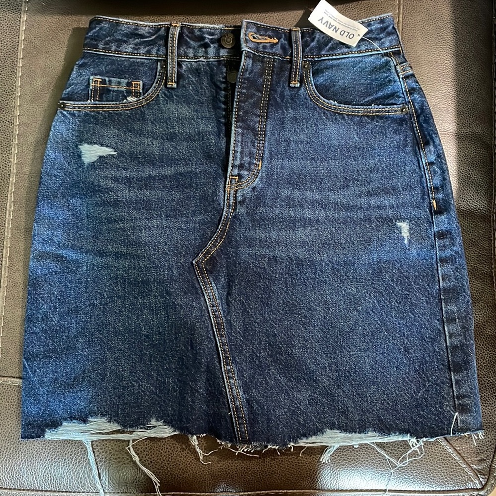 Old navy jean skirt
